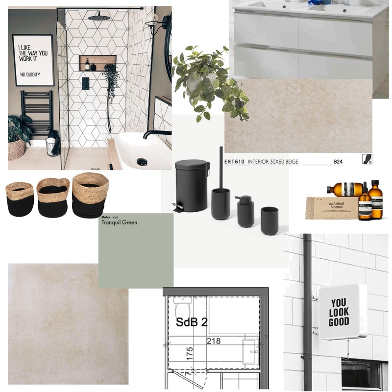 Salle de Bain 2 Mood Board by efescou on Style Sourcebook