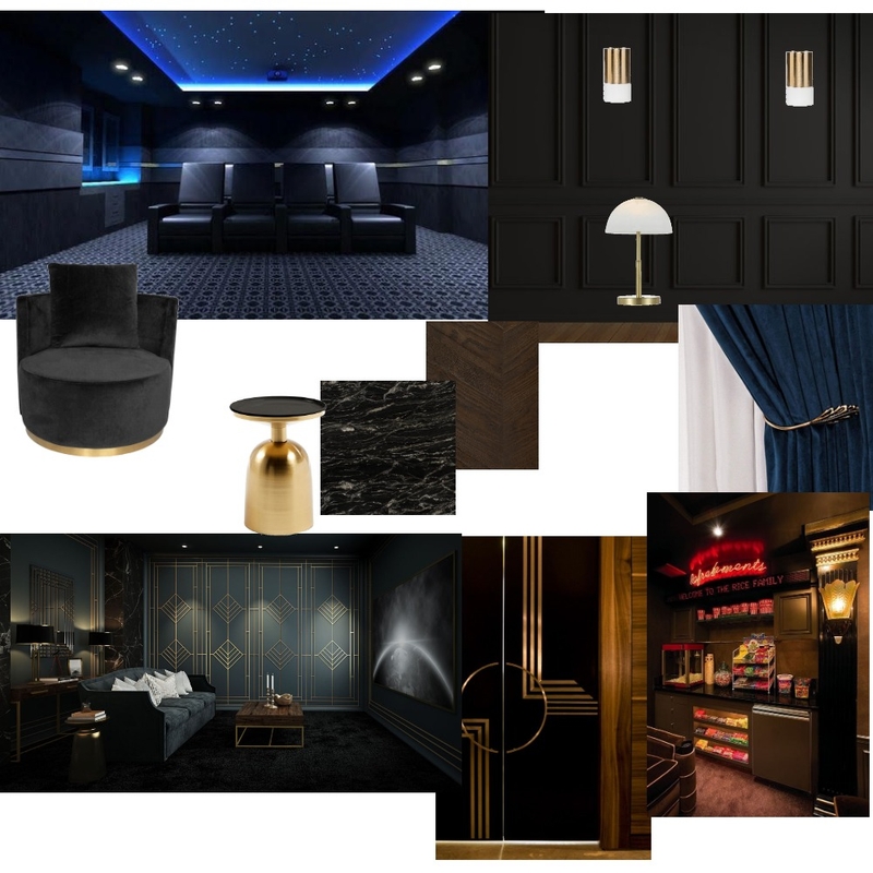 Art Deco Theatre room Mood Board by gmavris on Style Sourcebook