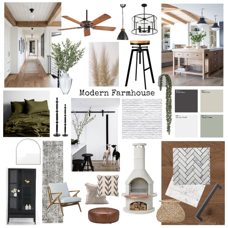 Modern Farmhouse Mood Board by jaydagrace on Style Sourcebook