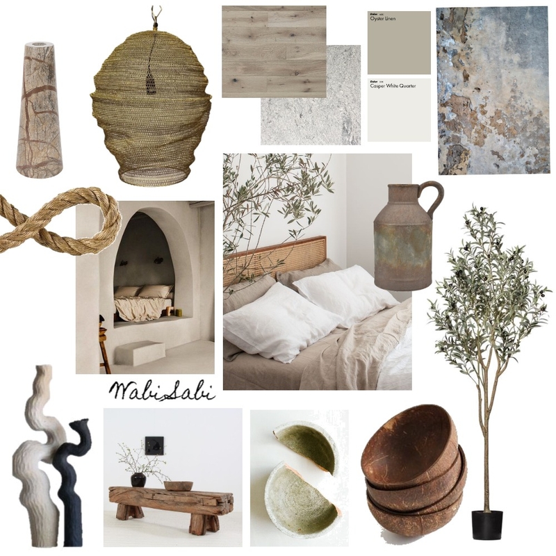 Wabi Sabi Mood Board by jaydagrace on Style Sourcebook