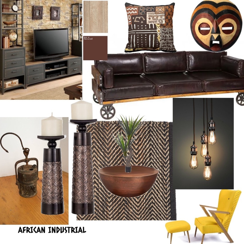 Industrial living room Mood Board by Tcsmith on Style Sourcebook