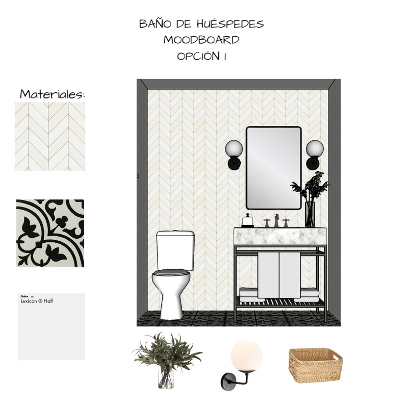 wow powder room 1 sp Mood Board by estudiolacerra on Style Sourcebook