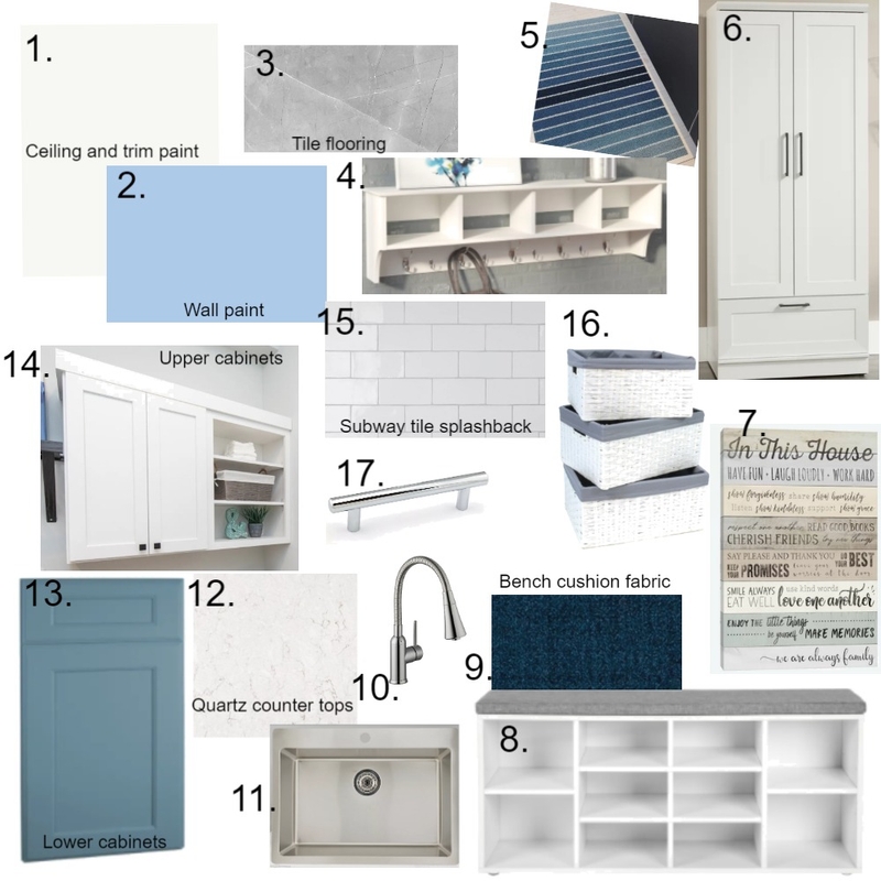 Laundry/Mud room Mood Board by clustig on Style Sourcebook