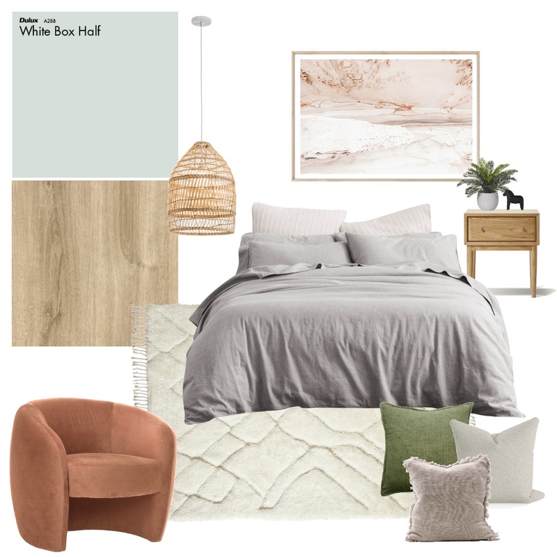 Tranquil Bedroom Mood Board by Tintin Christina Design on Style Sourcebook