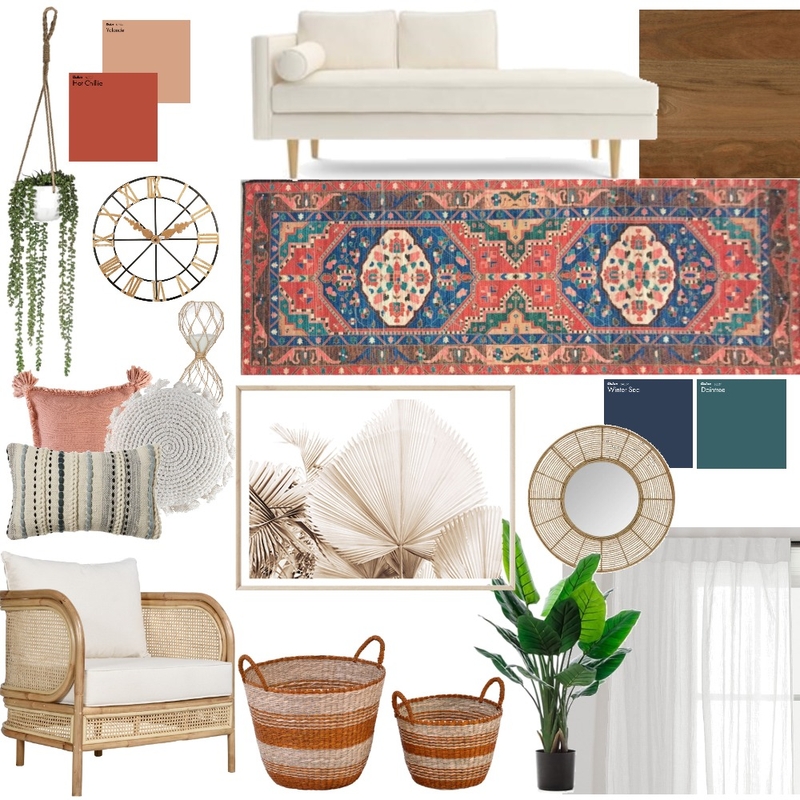 Boho Chic Mood Board by aleshapule on Style Sourcebook