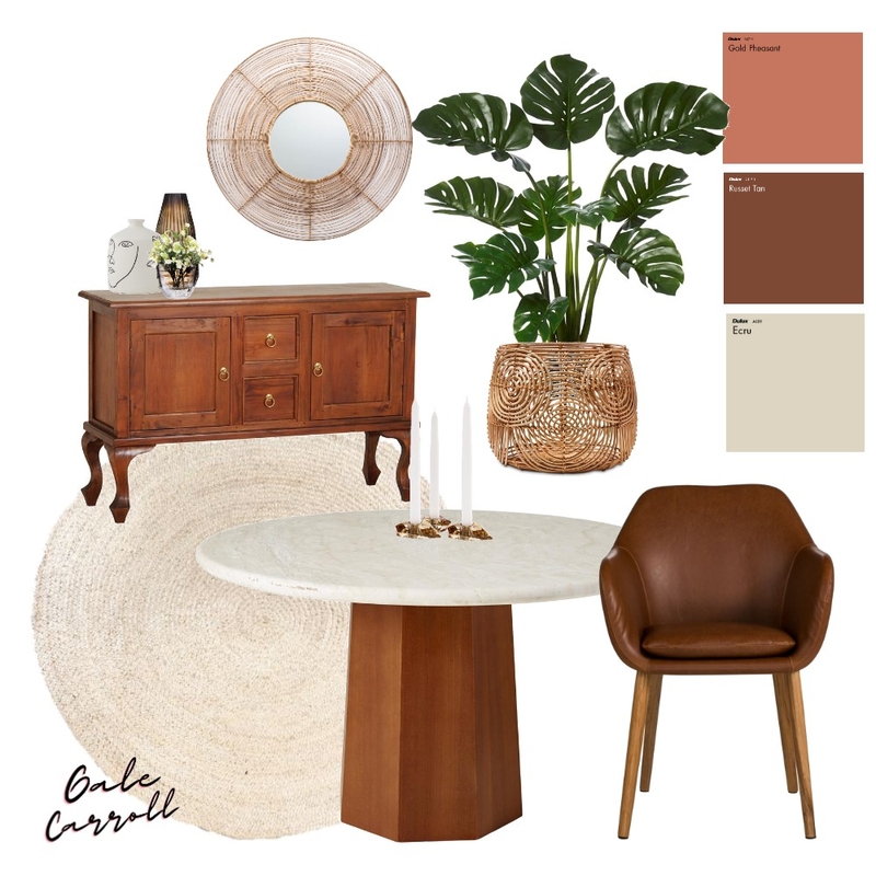 Boho Dining Area designed by Gale Carroll Mood Board by Gale Carroll on Style Sourcebook