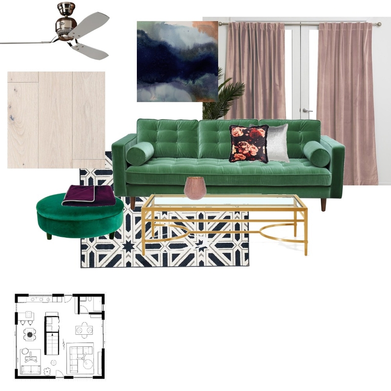 Living Room Mood Board by richelking on Style Sourcebook