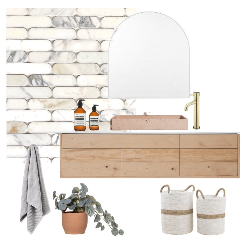 Calacatta Bathroom Mood Board by The Sanctuary Interior Design on Style Sourcebook