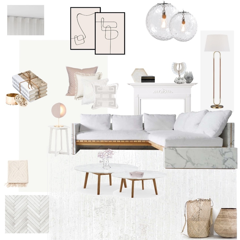 Living Room Updated Mood Board by DD on Style Sourcebook