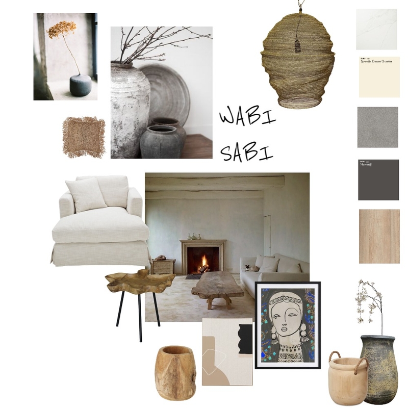 WABI SABI New Mood Board by ashleeeffinger on Style Sourcebook