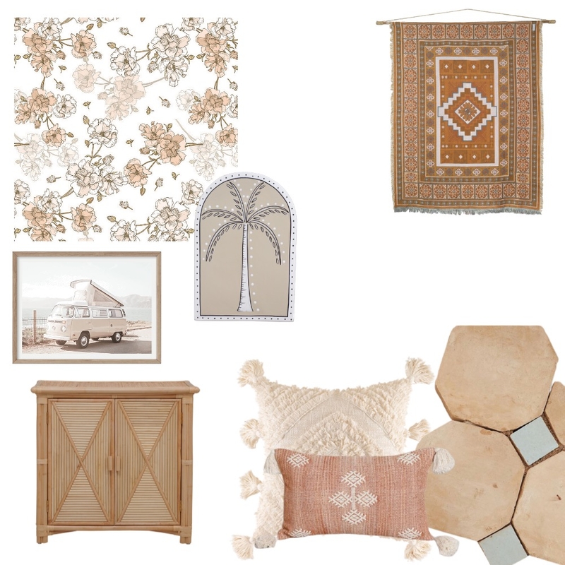 Boho Mood Board by Oleander & Finch Interiors on Style Sourcebook
