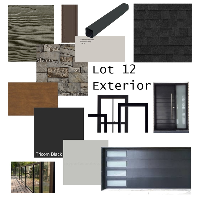 Lot 12 Chilliwack Mt. Exterior Mood Board by SHELBY on Style Sourcebook