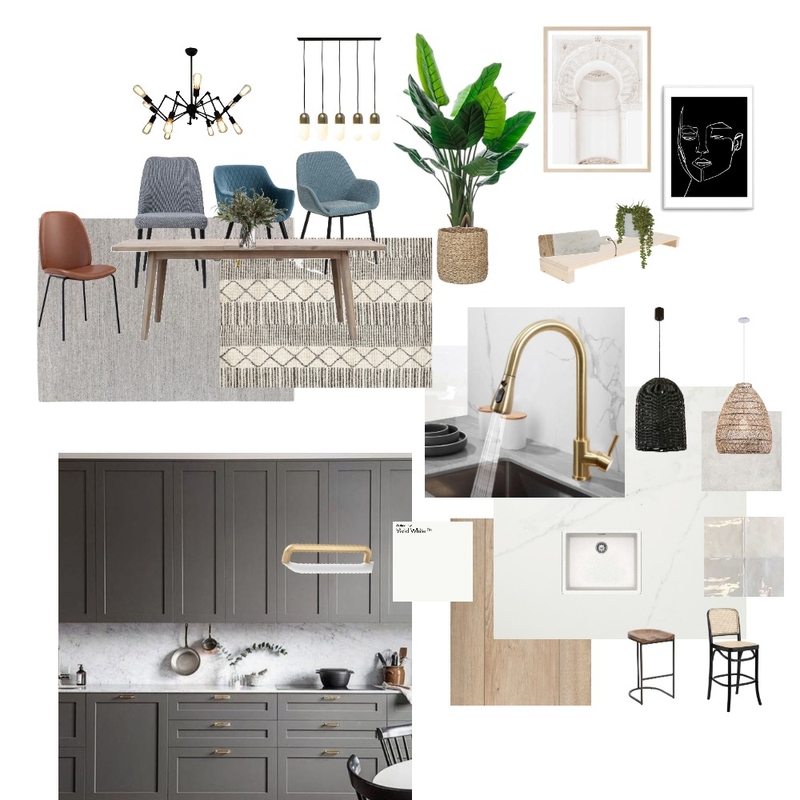 Modern Aussie Dining Mood Board by njbuchberger on Style Sourcebook