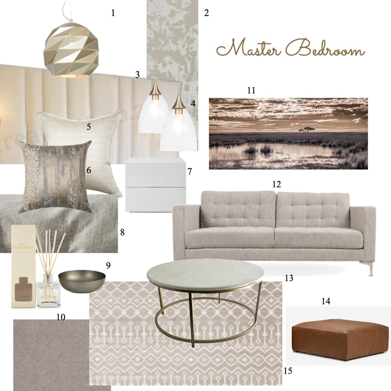 Master bedroom Mood Board by nazrana786 on Style Sourcebook
