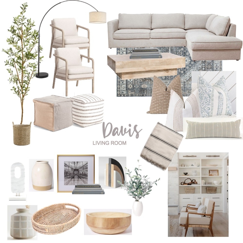 DAVIS LIVING ROOM Mood Board by kateburb3 on Style Sourcebook