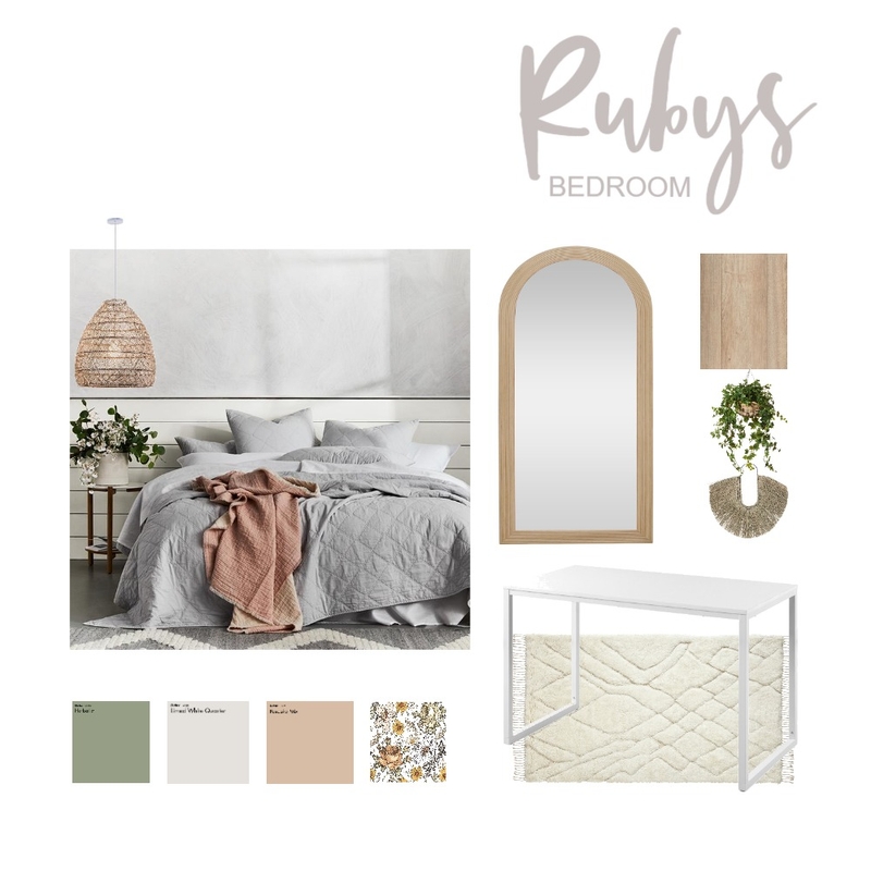 Teen Girls Bedroom Mood Board by Holly Castle on Style Sourcebook