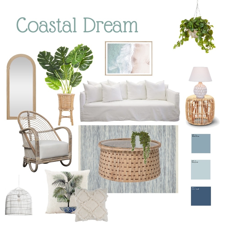 Coastal Dream Mood Board by Kayla Blom on Style Sourcebook