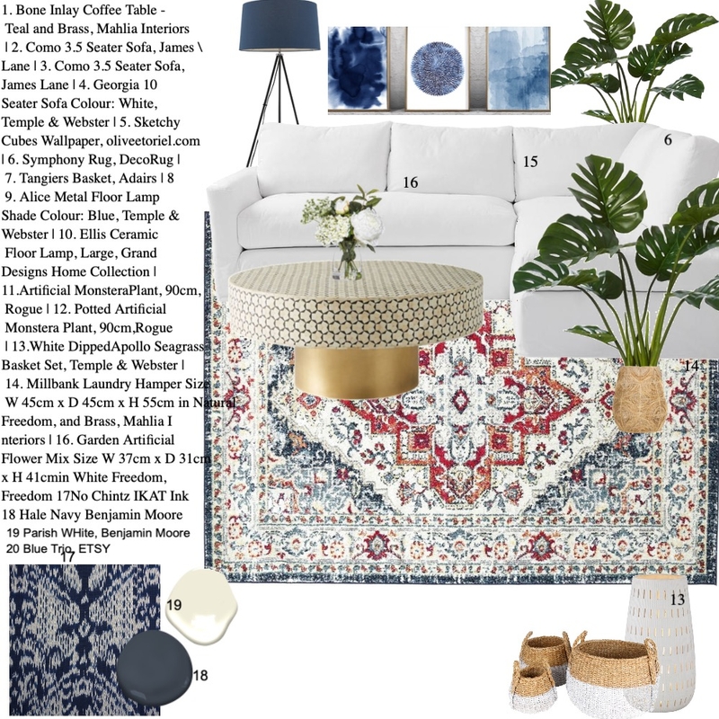 living room Mood Board by peri on Style Sourcebook