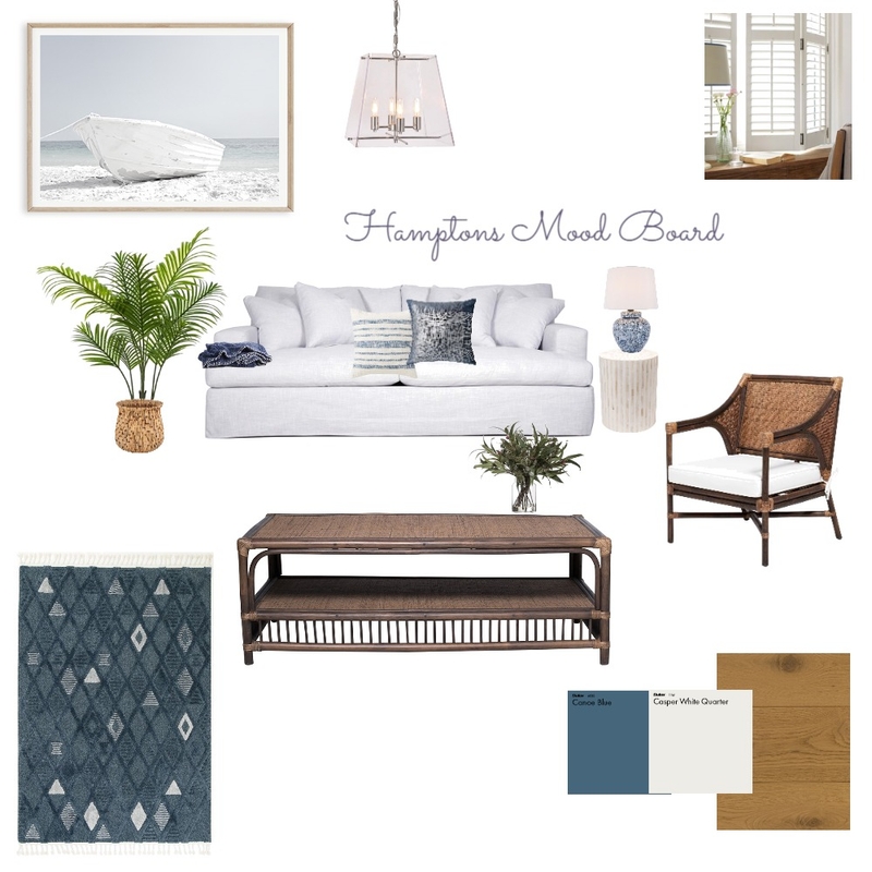 Hamptons Mood Board Mood Board by Lynley Mangu on Style Sourcebook