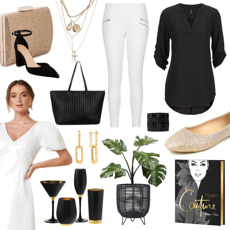 Monochrome style Mood Board by Thediydecorator on Style Sourcebook