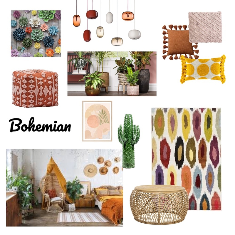 Bohemian Mood Board by Cgonella on Style Sourcebook