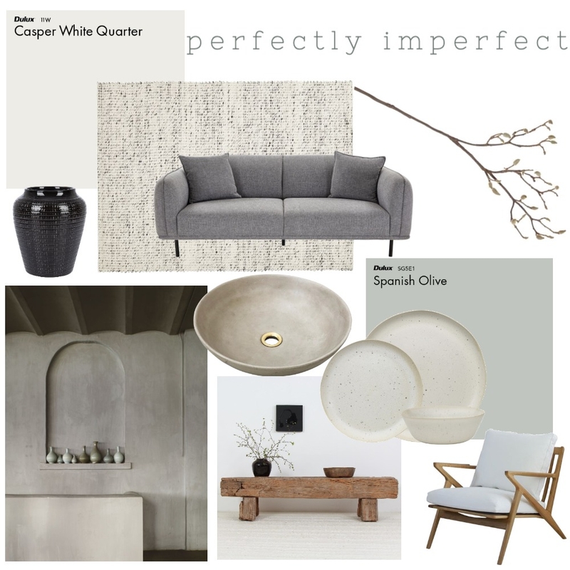 Wabi-Sabi Mood Board by brookekowald on Style Sourcebook