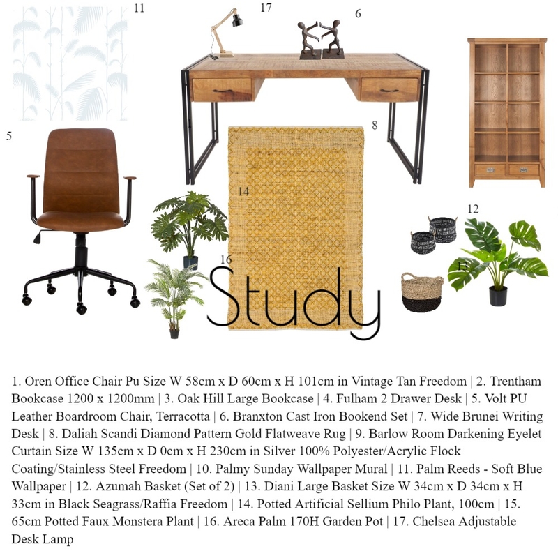 Study Mood Board by Marwill on Style Sourcebook