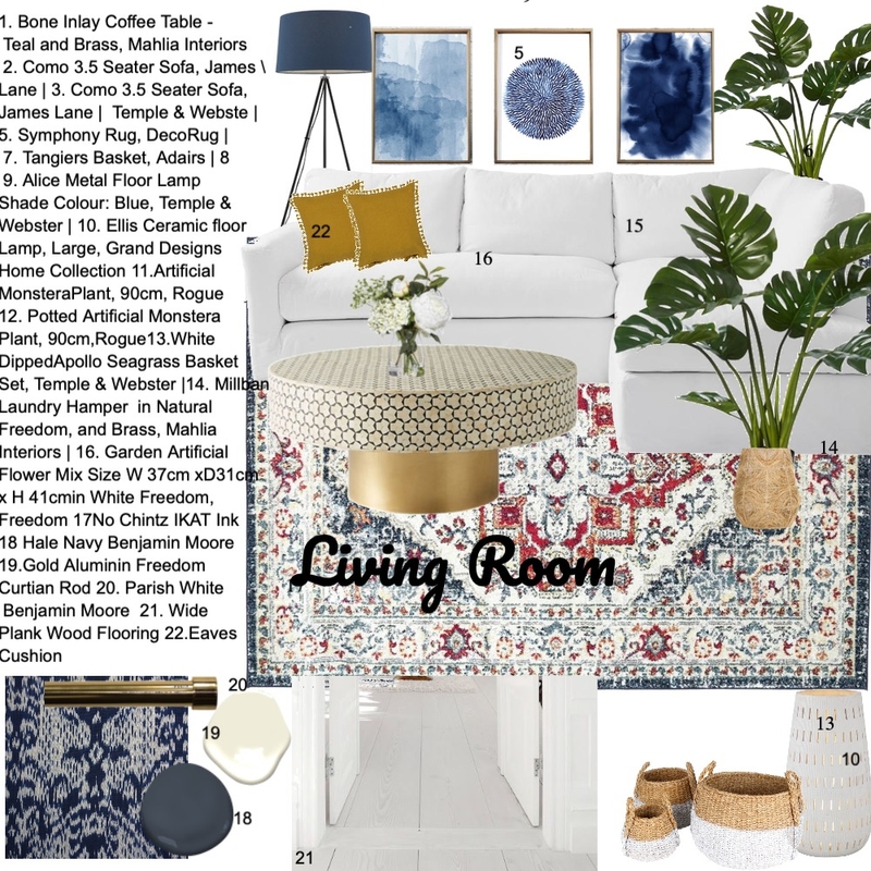 living room Mood Board by peri on Style Sourcebook