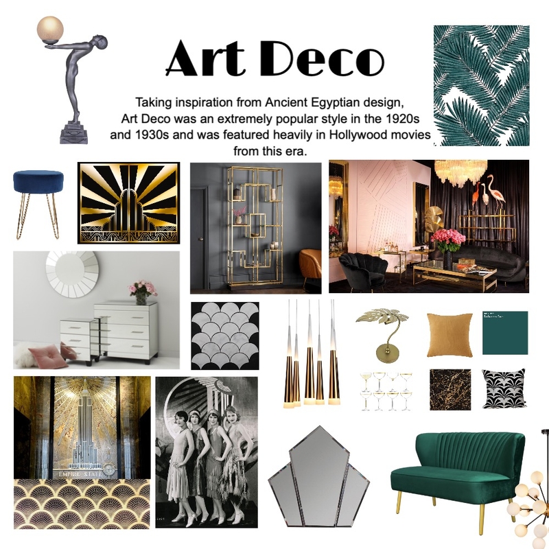 Art Deco Mood Board by Rob Di Giovanni on Style Sourcebook