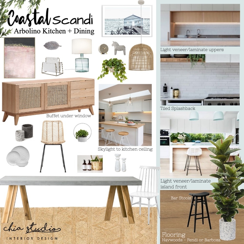 Arbolino Kitchen + Dining Mood Board by Chia Studio on Style Sourcebook