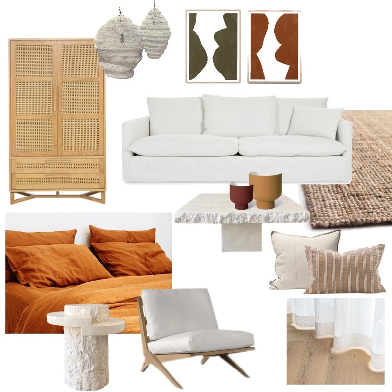 Ochre Mood Board by megviljoen on Style Sourcebook