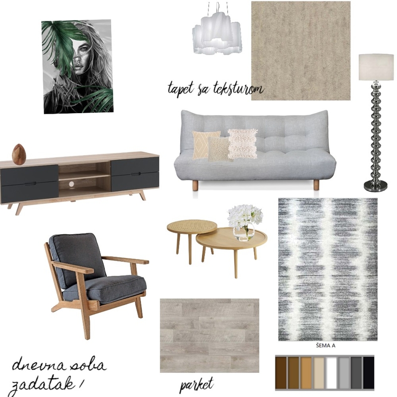 dnevna soba Mood Board by archifaciledesign4 on Style Sourcebook