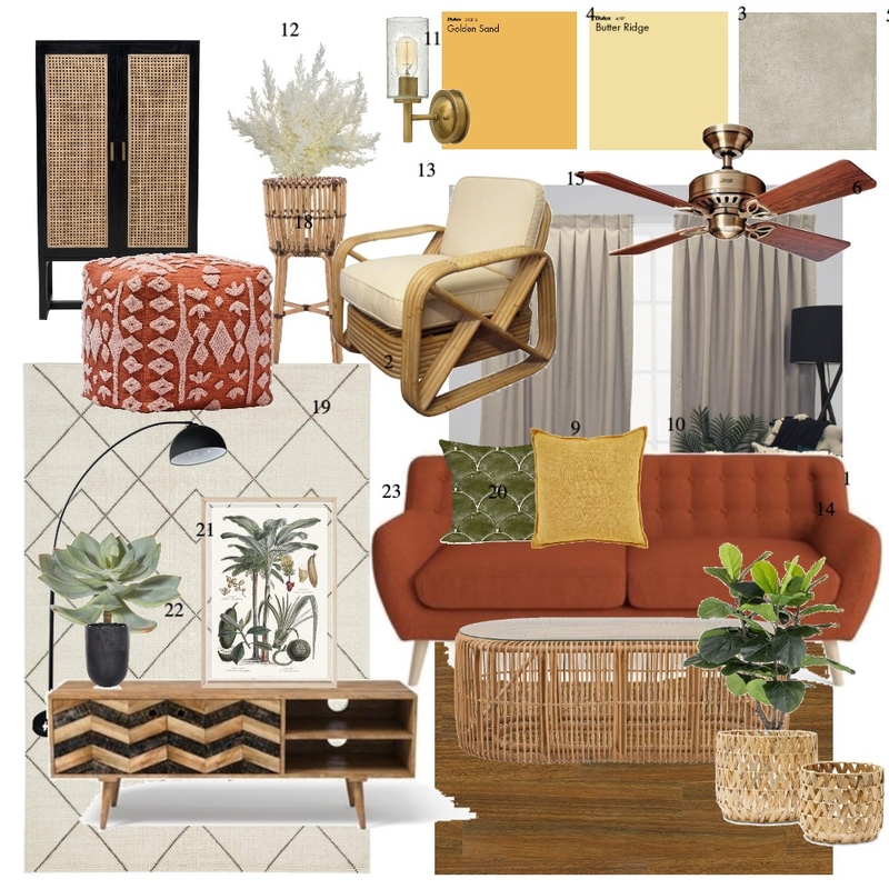 IDI Living Room Mood Board by Ruxuan0928 on Style Sourcebook