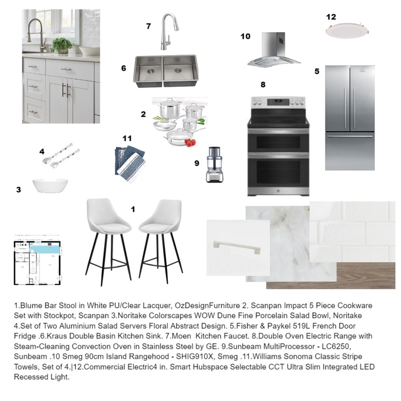 Kitchen Mood Board by IrinaS on Style Sourcebook