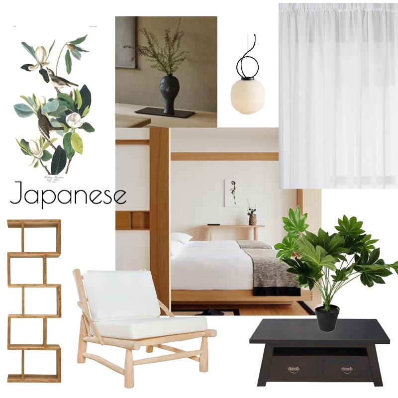 Japanese Mood Board by Aarthi on Style Sourcebook