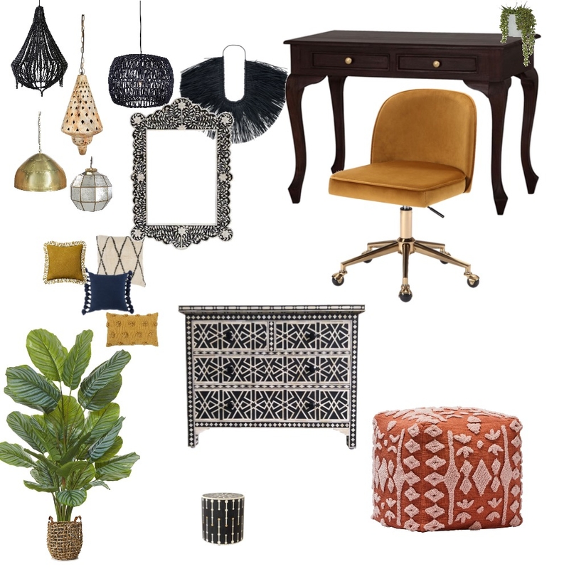 eclectic Mood Board by peri on Style Sourcebook