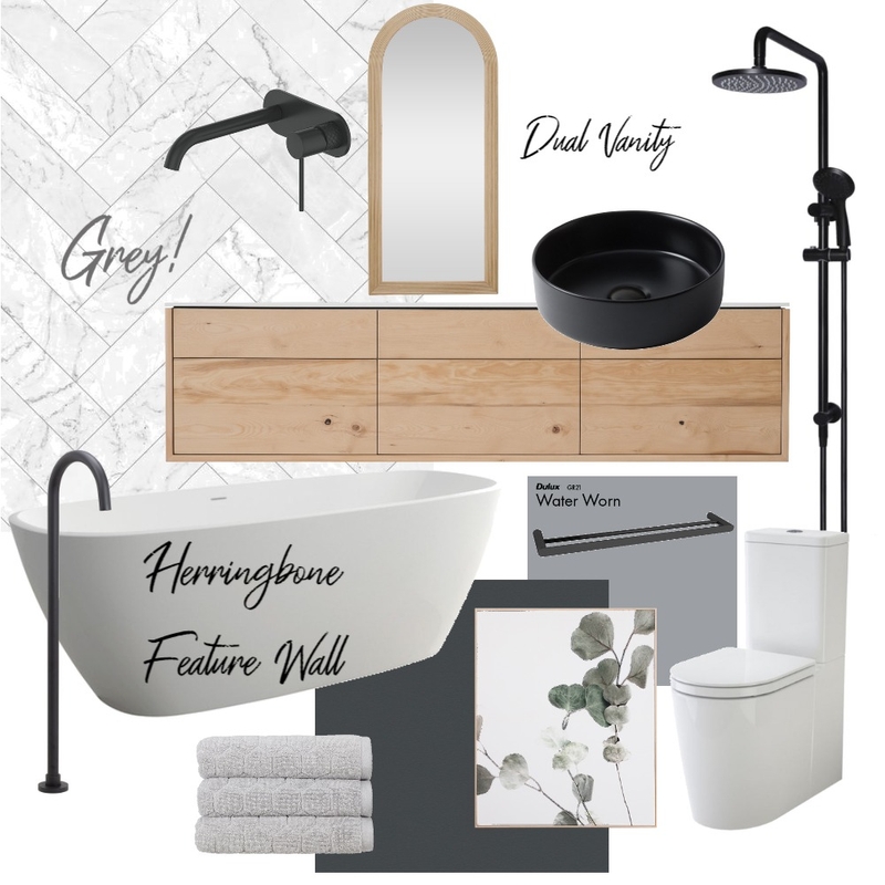 Kauri Ensuite Mood Board by Nadzie on Style Sourcebook