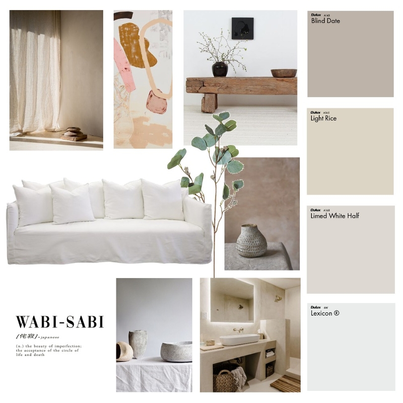 Wabi-Sabi Mood Board by erinmariejackson on Style Sourcebook