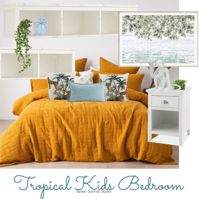 Tropical kids Bedroom Mood Board by Manea Interior Design & Styling on Style Sourcebook