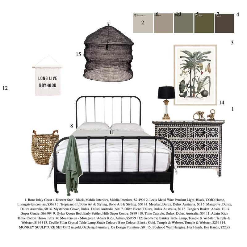 BOYS ROOM INSPIRATION Mood Board by Caley Ashpole on Style Sourcebook