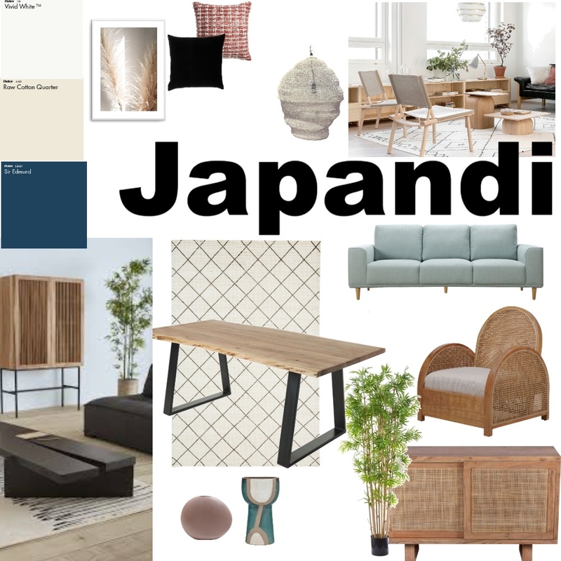 Japandi Mood Board by Kelly Owen on Style Sourcebook