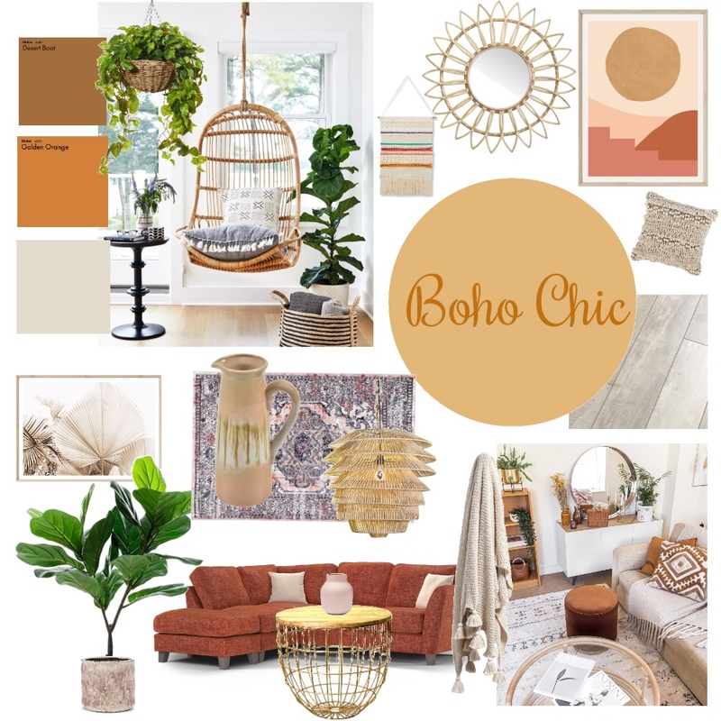 Boho Chic Mood Board by Imagine Interiors on Style Sourcebook