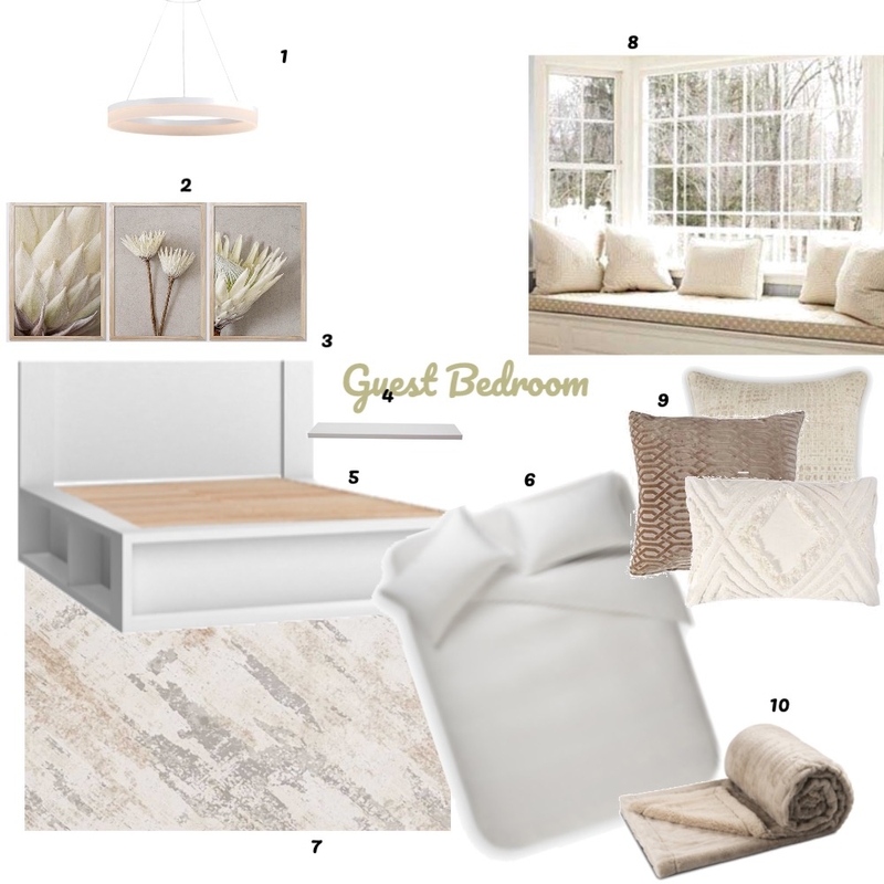 Guest Room Moodboard Mood Board by nazrana786 on Style Sourcebook