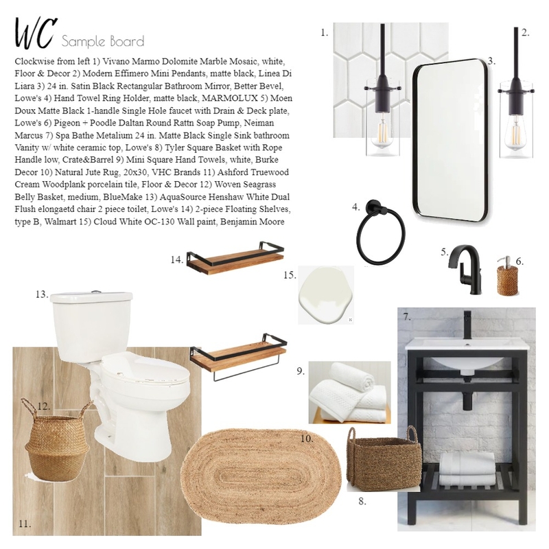 Module 9-WC Mood Board by Viroselie on Style Sourcebook