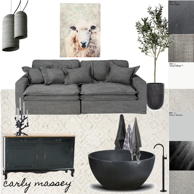 White black Mood Board by CarlyMM on Style Sourcebook