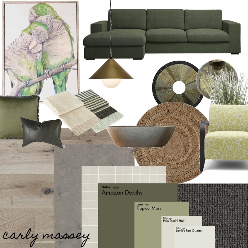 Monochromatic Mood Board by CarlyMM on Style Sourcebook