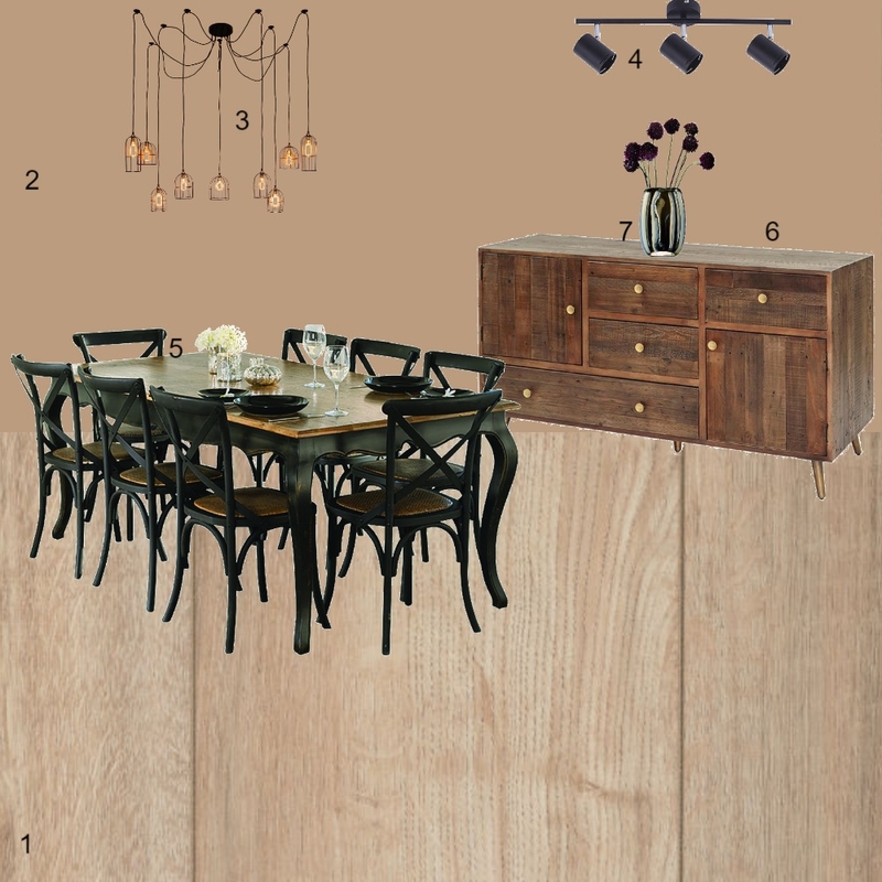 module 9 mood board dining room Mood Board by KyraLee on Style Sourcebook