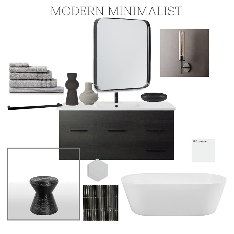 Modern bathroom Mood Board by Lynettekaminski on Style Sourcebook