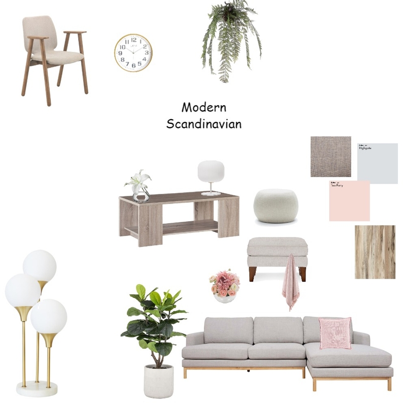 Modern Scandinavian Mood Board by Sharon Cox on Style Sourcebook