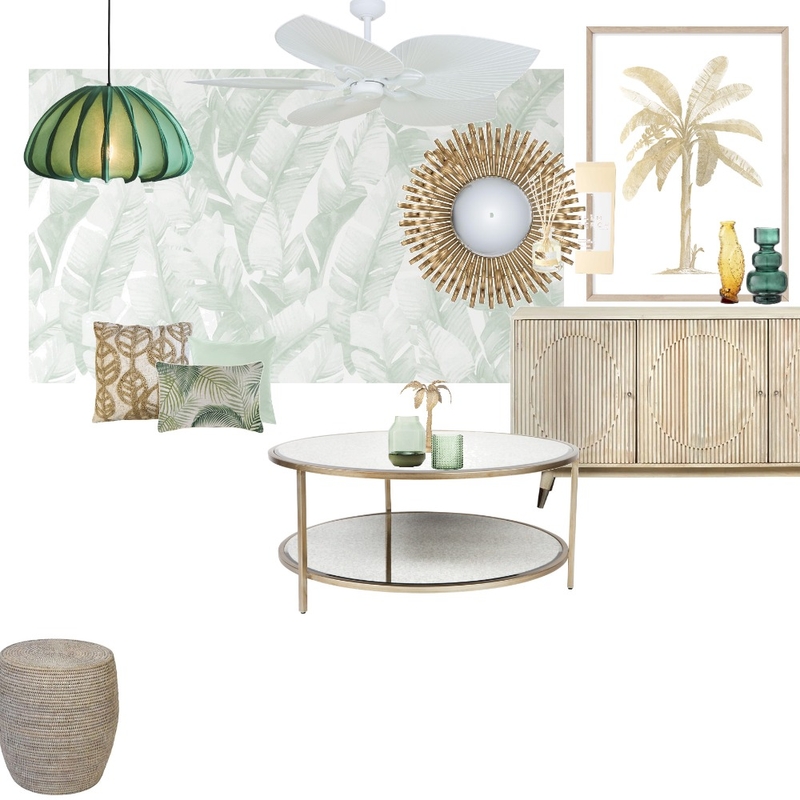 Golden Tropics Mood Board by Havana Rae on Style Sourcebook